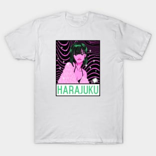 Harajuku Anime Girl T-Shirt
